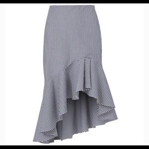 Intermix ruffled skirt